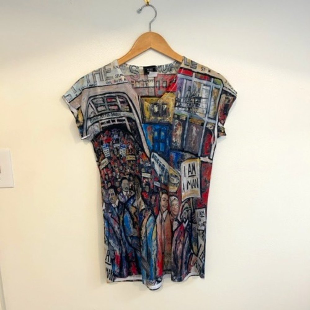 Artistic Activist Graphic Short Sleeve Tee